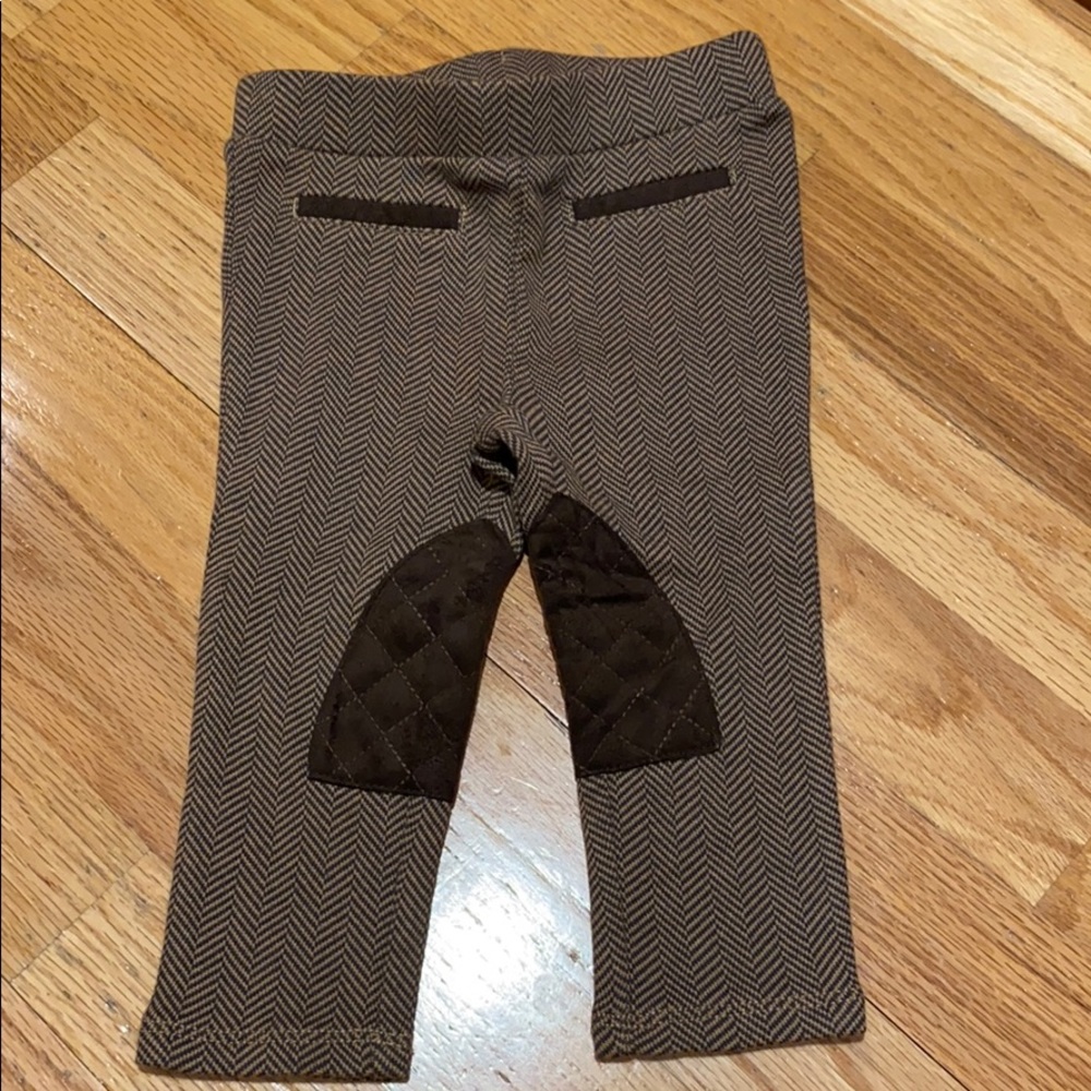 Janie and Jack herringbone riding leggings